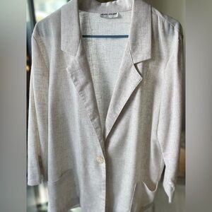 Alice Stuart linen blazer